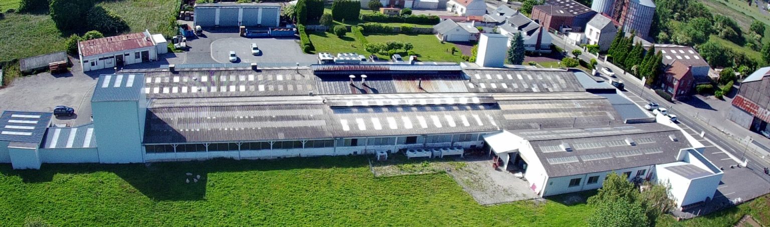 Photo aérienne de la fonderie Davergne