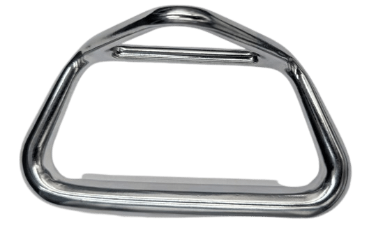Poignée de remorquage en cupro aluminium chromé pour bateau pneumatique, résistante à la corrosion
